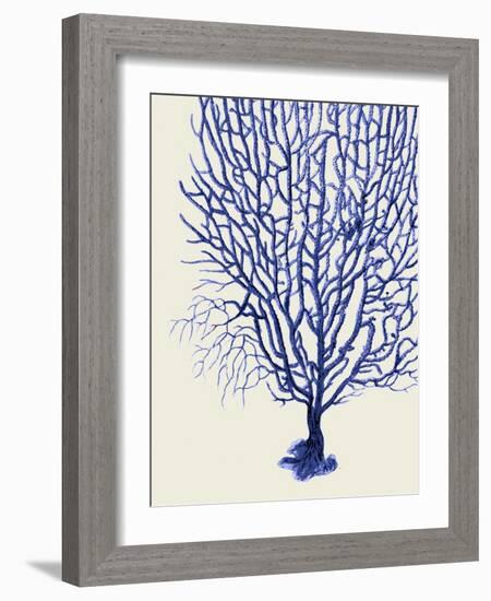 Blue Corals 2 b-Fab Funky-Framed Art Print