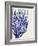 Blue Corals 2 c-Fab Funky-Framed Art Print