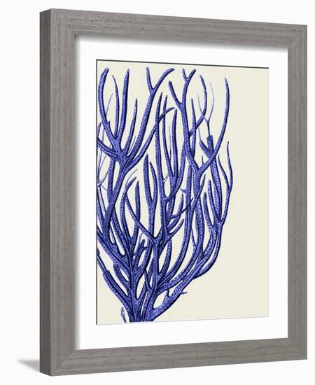 Blue Corals 2 c-Fab Funky-Framed Art Print