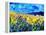 Blue cornflowers 68-Pol Ledent-Framed Stretched Canvas
