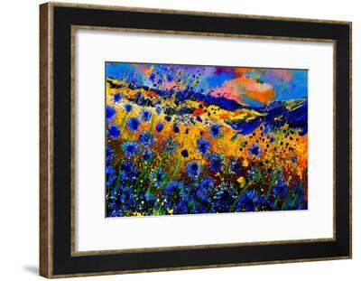 Blue Cornflowers 756 Art Print by Pol Ledent | Art.com