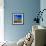 Blue Cornflowers 7741-Pol Ledent-Framed Art Print displayed on a wall