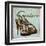 Blue Couture Shoes-Todd Williams-Framed Art Print