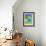 Blue Cow-Nathaniel Mather-Framed Giclee Print displayed on a wall