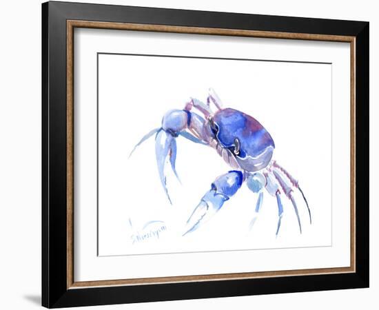 Blue Crab 2-Suren Nersisyan-Framed Art Print