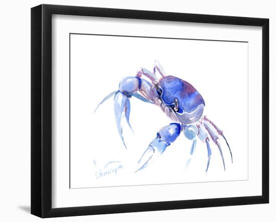 Blue Crab 2-Suren Nersisyan-Framed Art Print