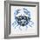 Blue-Crab-Artprint-Cat Coquillette-Framed Giclee Print