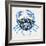 Blue-Crab-Artprint-Cat Coquillette-Framed Giclee Print