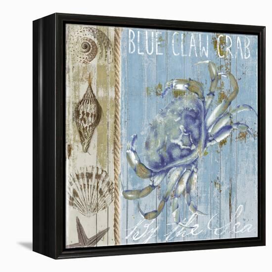 Blue Crab I-Color Bakery-Framed Premier Image Canvas