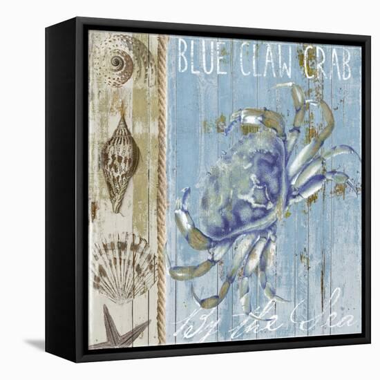 Blue Crab I-Color Bakery-Framed Premier Image Canvas