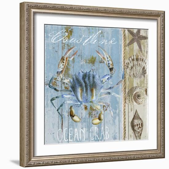 Blue Crab II-Color Bakery-Framed Giclee Print