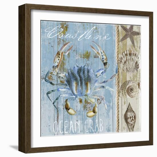 Blue Crab II-Color Bakery-Framed Giclee Print