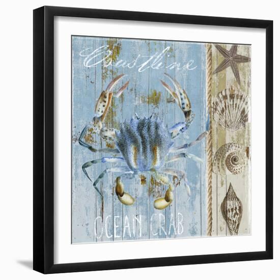 Blue Crab II-Color Bakery-Framed Giclee Print