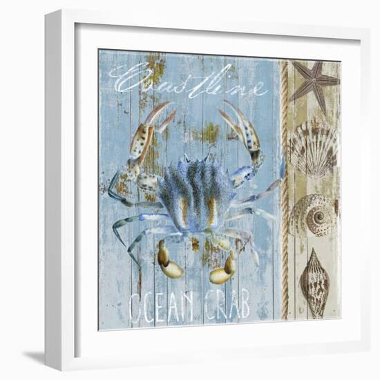 Blue Crab II-Color Bakery-Framed Giclee Print