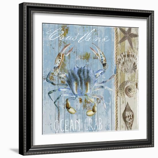 Blue Crab II-Color Bakery-Framed Giclee Print