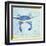 Blue Crab VI-Phyllis Adams-Framed Art Print