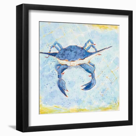 Blue Crab VI-Phyllis Adams-Framed Art Print