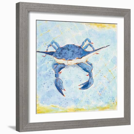 Blue Crab VI-Phyllis Adams-Framed Art Print