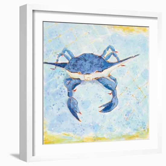 Blue Crab VI-Phyllis Adams-Framed Art Print