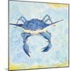 Blue Crab VI-Phyllis Adams-Mounted Art Print