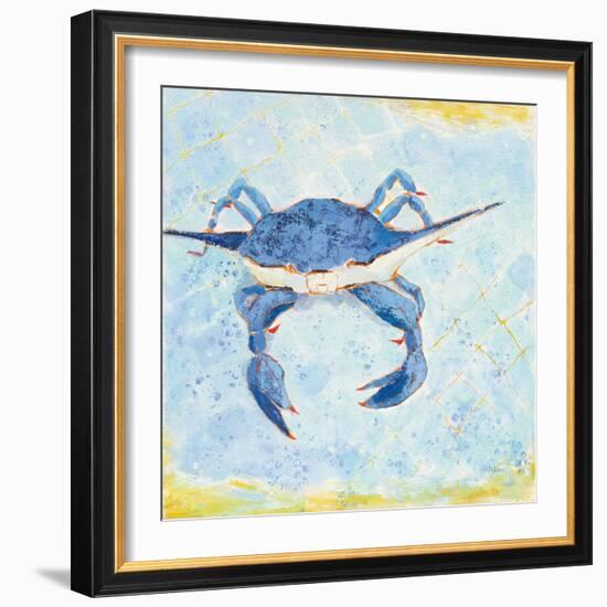 Blue Crab VI-Phyllis Adams-Framed Art Print