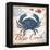 Blue Crab-Todd Williams-Framed Stretched Canvas