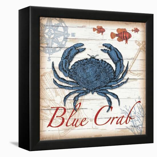 Blue Crab-Todd Williams-Framed Stretched Canvas