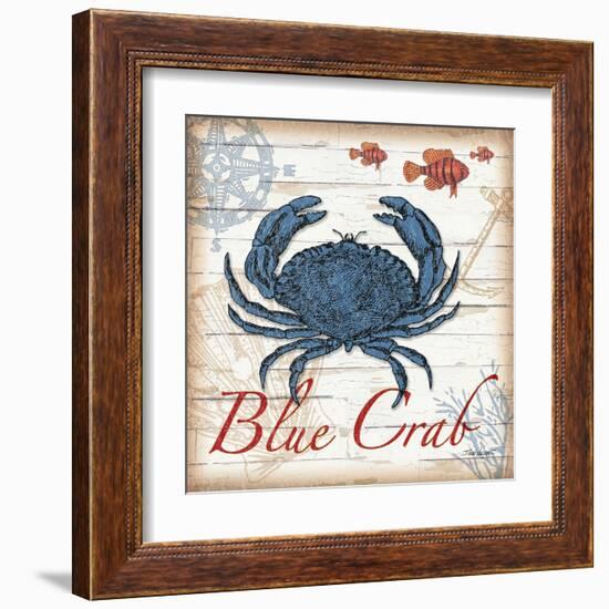 Blue Crab-Todd Williams-Framed Art Print