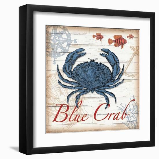 Blue Crab-Todd Williams-Framed Art Print