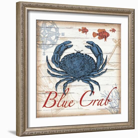 Blue Crab-Todd Williams-Framed Art Print