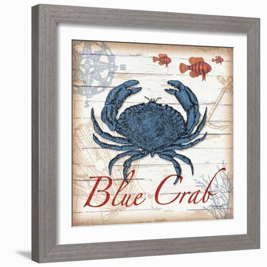 Blue Crab-Todd Williams-Framed Art Print