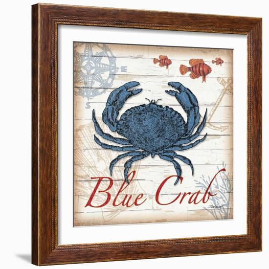 Blue Crab-Todd Williams-Framed Art Print