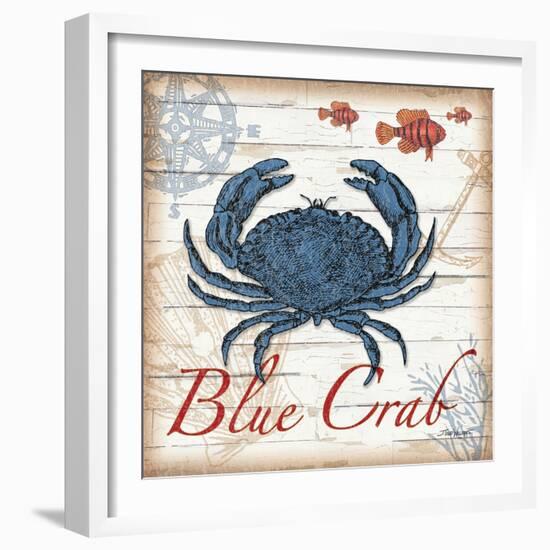 Blue Crab-Todd Williams-Framed Art Print