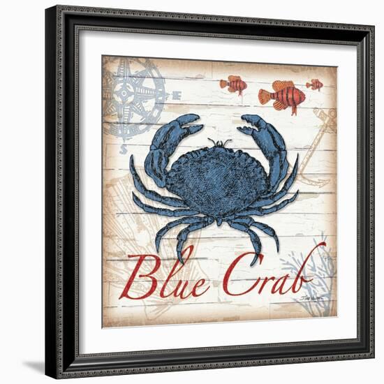Blue Crab-Todd Williams-Framed Art Print