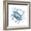 Blue Crab-Patti Bishop-Framed Art Print