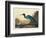 Blue Crane or Heron Plate 307-Porter Design-Framed Giclee Print