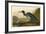 Blue Crane or Heron-John James Audubon-Framed Giclee Print