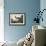 Blue Crane or Heron-John James Audubon-Framed Premium Giclee Print displayed on a wall