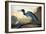 Blue Crane or Heron-John James Audubon-Framed Giclee Print