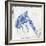 Blue Crayfish I-Jacob Q-Framed Art Print