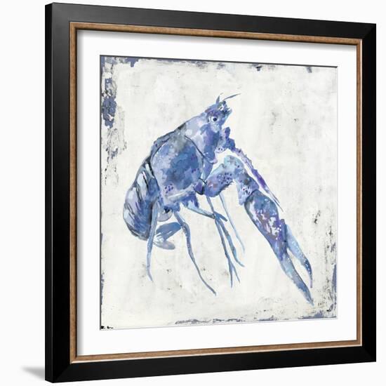 Blue Crayfish I-Jacob Q-Framed Premium Giclee Print