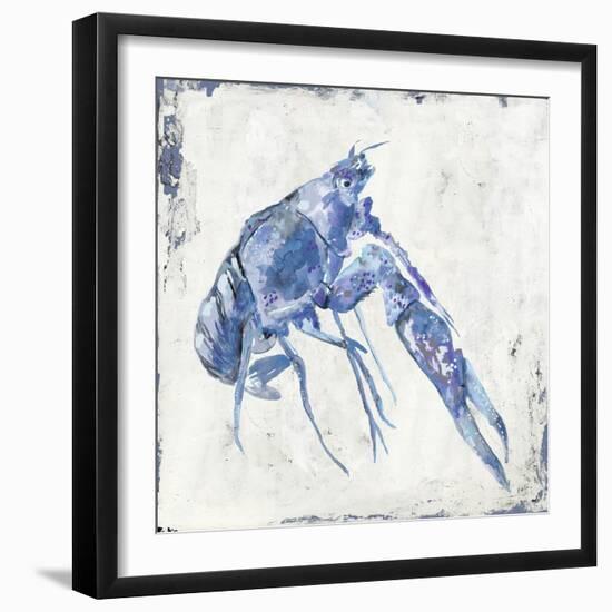 Blue Crayfish I-Jacob Q-Framed Premium Giclee Print