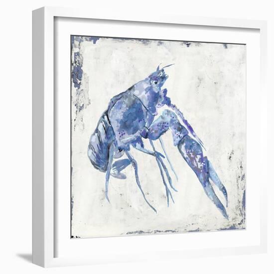 Blue Crayfish I-Jacob Q-Framed Premium Giclee Print