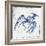 Blue Crayfish II-Jacob Q-Framed Art Print