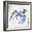 Blue Crayfish II-Jacob Q-Framed Art Print