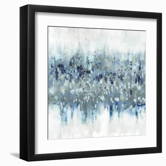 Blue Crossing I-Dan Meneely-Framed Art Print