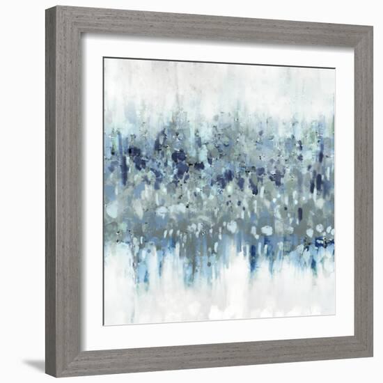 Blue Crossing I-Dan Meneely-Framed Art Print