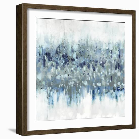 Blue Crossing I-Dan Meneely-Framed Art Print