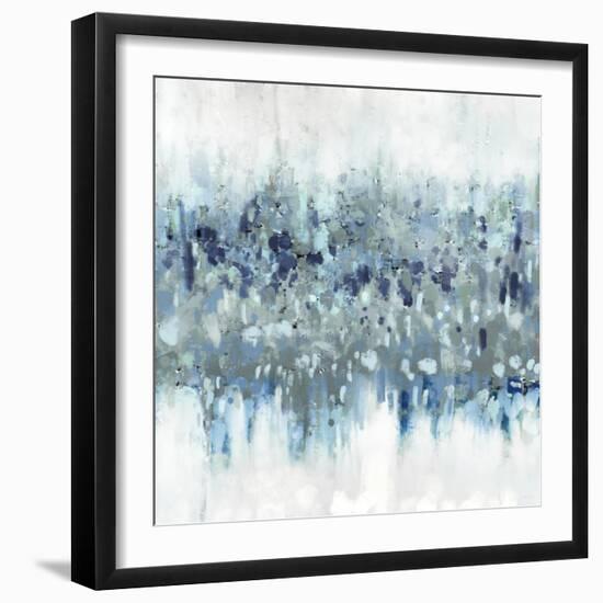 Blue Crossing I-Dan Meneely-Framed Art Print