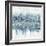 Blue Crossing I-Dan Meneely-Framed Art Print